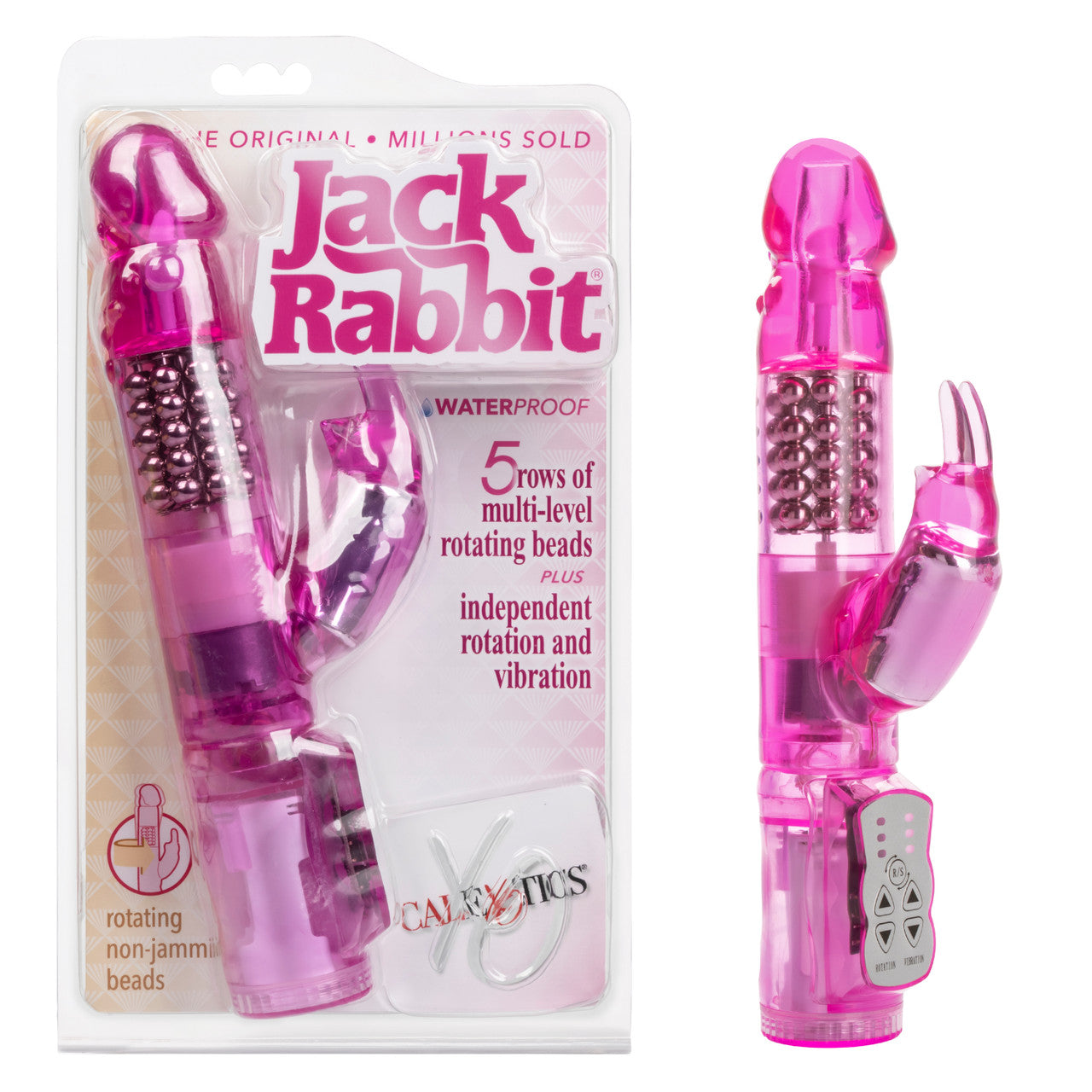 Jack Rabbit® Waterproof Jack Rabbit® - 5 Rows - Pink